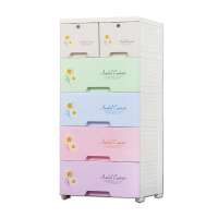 High Quality Storage Cabinet Plastic 5 Drawers