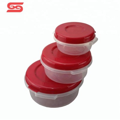 high quality kitchen 3 size food container keep fresh box for school kids